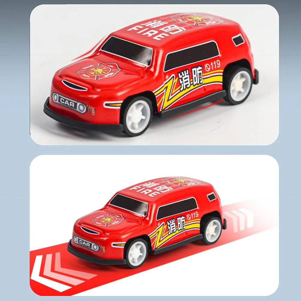 10 Pcs Pull Back Cars - Friction Powered Race Car Toy - Funny Toddler Car Toys for Party Classroom Prizes Birthday Gift - Image 2