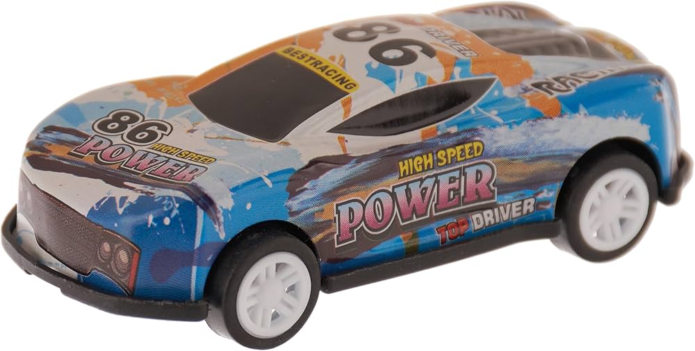 10 Pcs Pull Back Cars - Friction Powered Race Car Toy - Funny Toddler Car Toys for Party Classroom Prizes Birthday Gift - Image 9