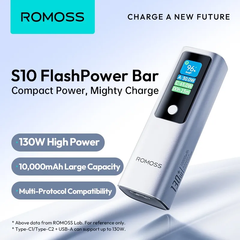 10000mAh 130W Fast Charging Power Bank – Pocket-Size USB-C PD Portable Charger for Laptops, Smartphones, Tablets & Gaming Consoles - Image 4