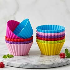 12 Pcs Silicone Cupcake Maker Set | Reusable Non-Stick Muffin & Cupcake Baking Molds | Food Grade Silicone - Image 5