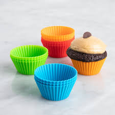 12 Pcs Silicone Cupcake Maker Set | Reusable Non-Stick Muffin & Cupcake Baking Molds | Food Grade Silicone - Image 6