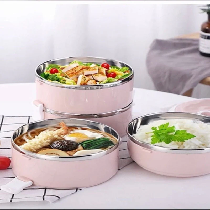 3-Layer Insulated Lunch Box For Boys – Stainless Steel & Durable - Image 4
