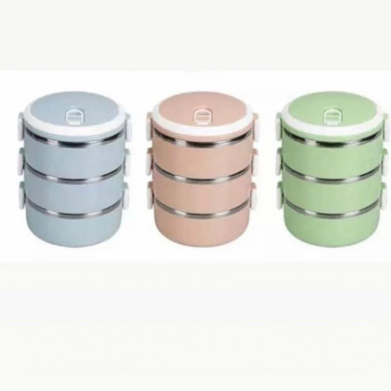 3-Layer Insulated Lunch Box For Boys – Stainless Steel & Durable - Image 6
