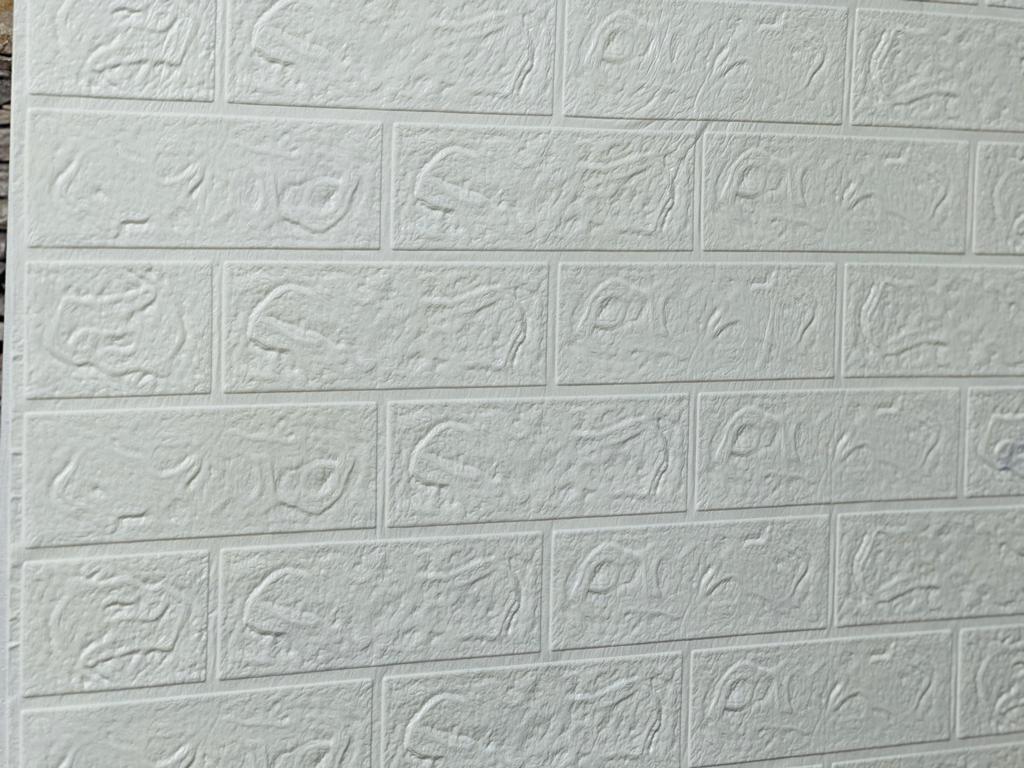 3D Wall Brick Wallpaper | Decorative Wall Sticker 3Pcs Sheet - Image 3
