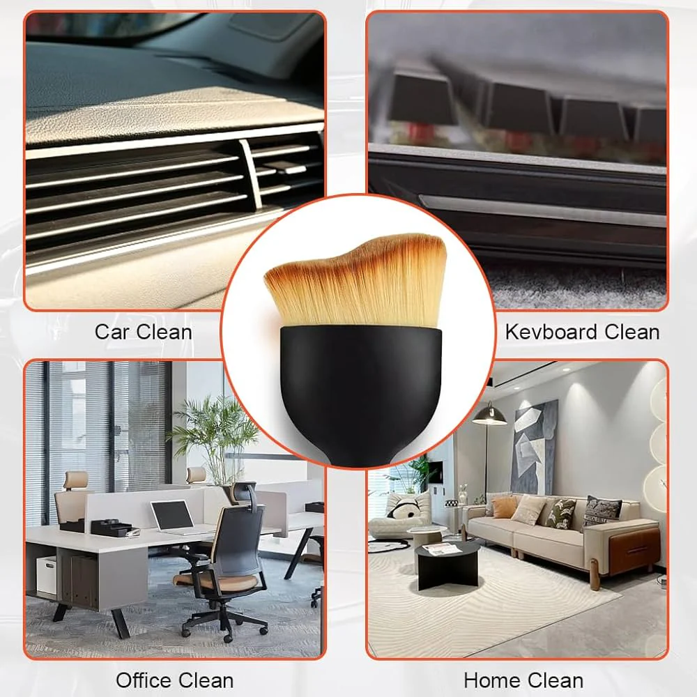 4 Pack Car Detailing Brush, Car Brush for Detailing Interior Soft Bristles - Image 3