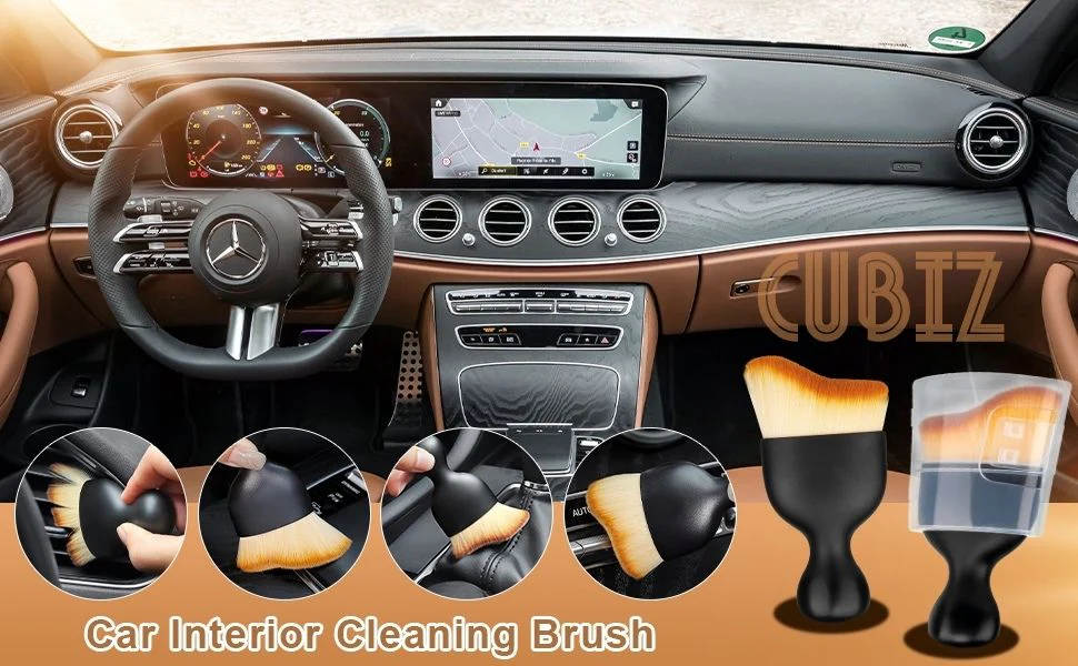 4 Pack Car Detailing Brush, Car Brush for Detailing Interior Soft Bristles - Image 5