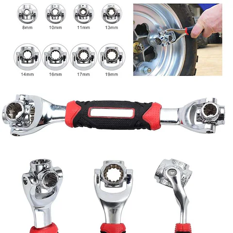48-in-1 Universal Socket Wrench with 360 Degree Rotating Head or Spanner - Image 4