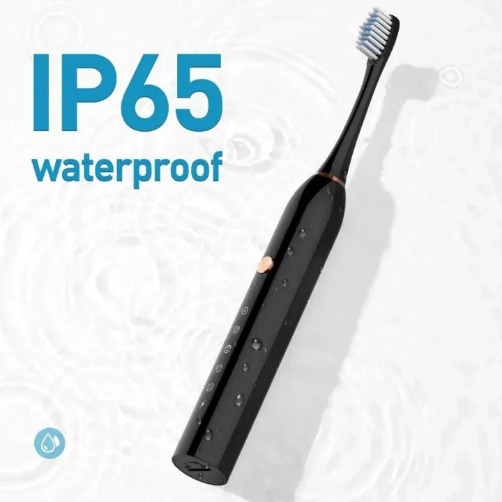 Advanced Electric Toothbrush for Adults – 5 Cleaning Modes with 2 Replacement Brush Heads & Soft DuPont Bristles - Image 4