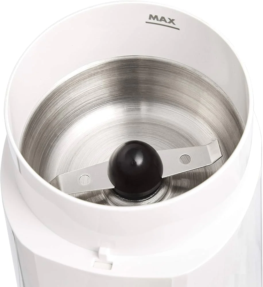 Amazon Basics Electric Coffee Grinder - White - Image 4