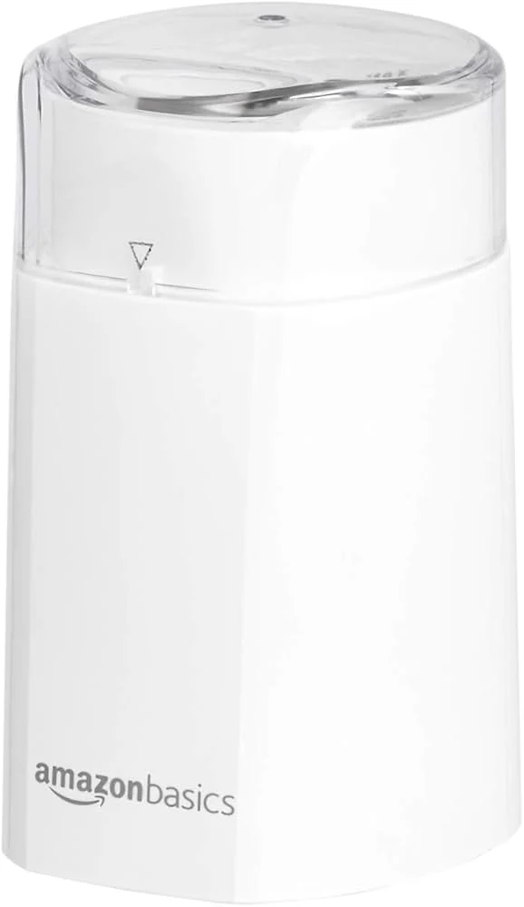 Amazon Basics Electric Coffee Grinder - White - Image 5