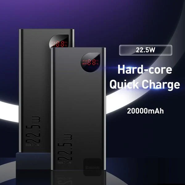 Baseus Adaman Metal 22.5W 10000mAh Fast Charging Power Bank - Premium Metal Body, Super-Fast Charging - Image 5