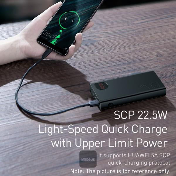 Baseus Adaman Metal 22.5W 10000mAh Fast Charging Power Bank - Premium Metal Body, Super-Fast Charging - Image 6