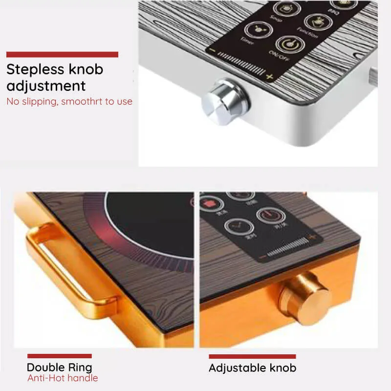 Black & Dragon 3500W Infrared Hot Plate - Image 4