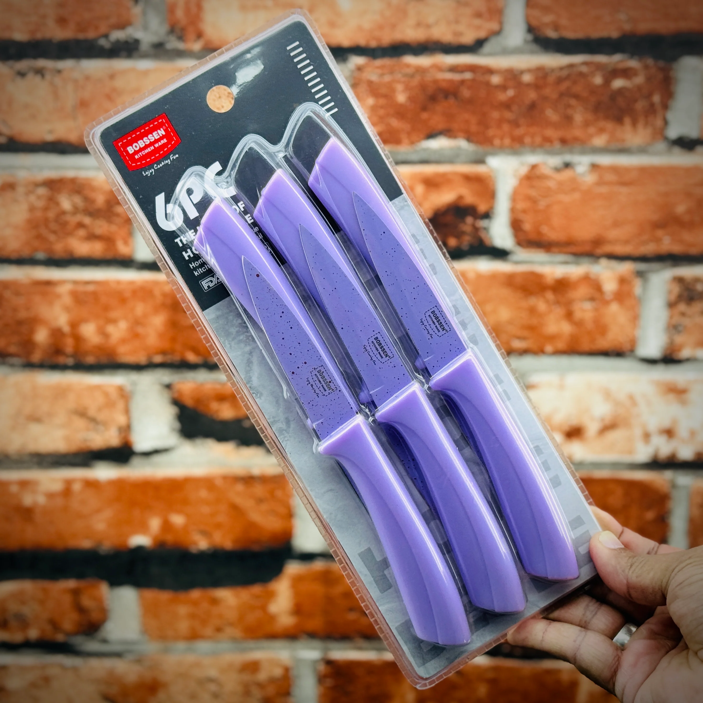 Bobssen Kitchen Knife Set - Pack of 6 (German Lot) - Image 2
