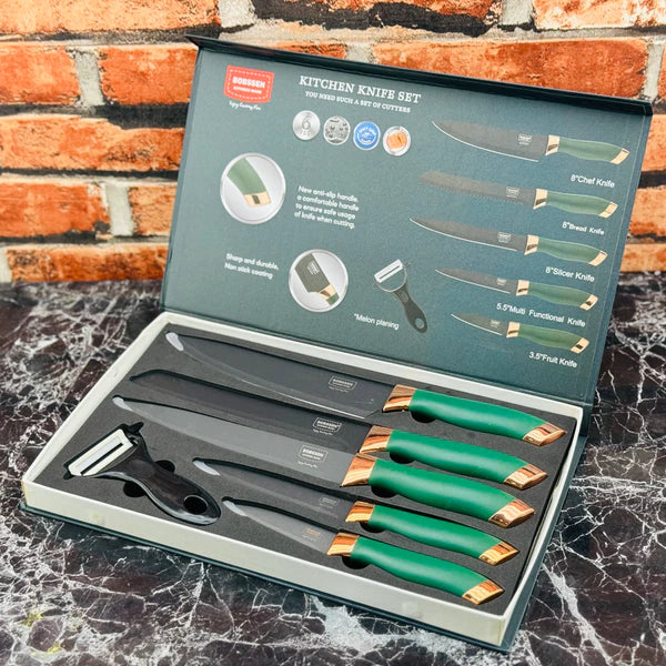 Bobssen 6pcs Kitchen Knife Set - Image 7