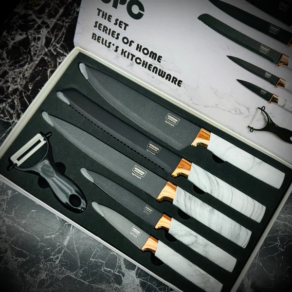 Bobssen 6pcs Kitchen Knife Set - Image 8