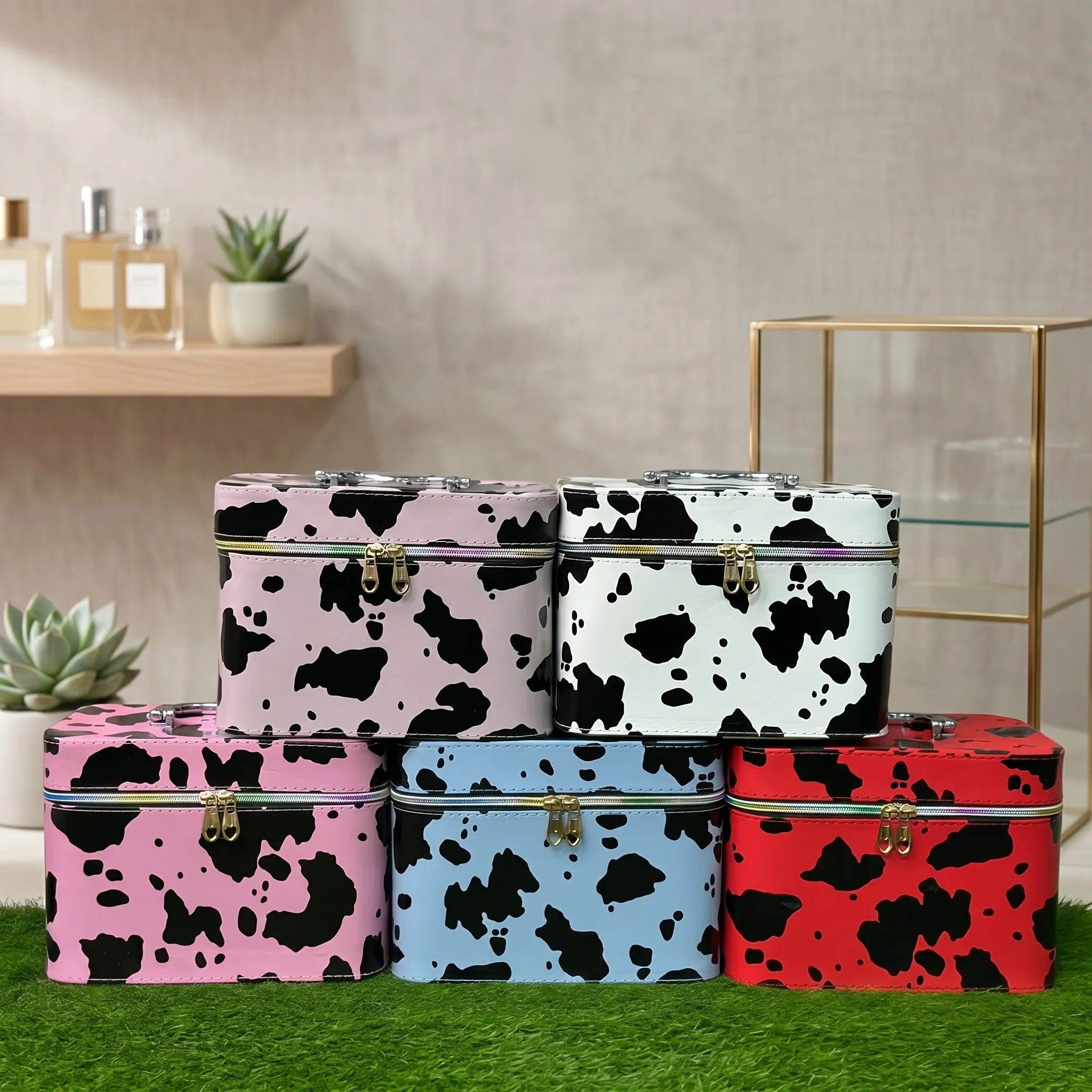 Premium 3-Piece Cosmetic Storage Box Set – Stylish Makeup & Skincare Organizer - Image 4