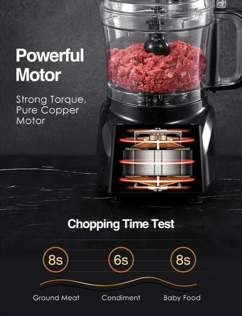 Decen Food Processor - FP9024A-GS - Image 5