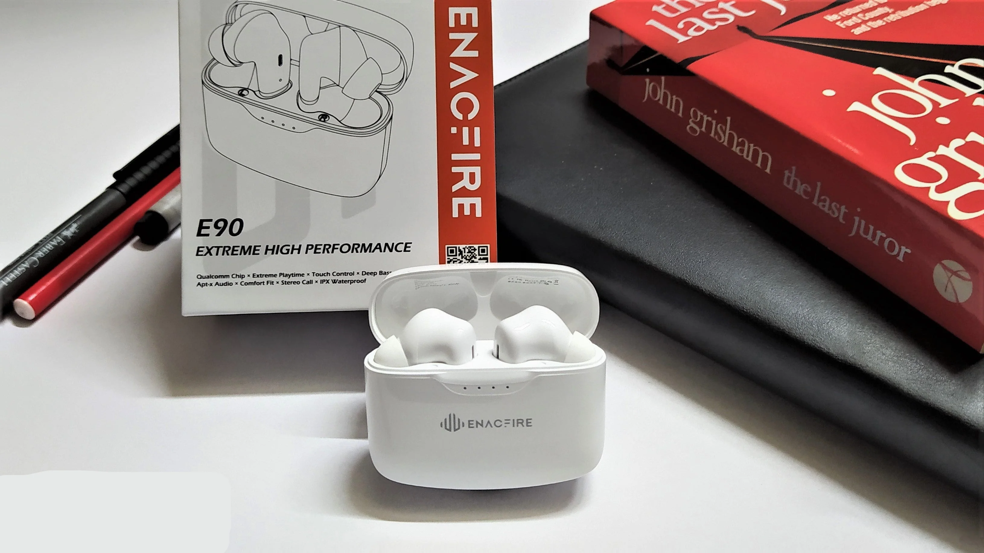 ENACFIRE E90 Wireless Earbuds – True Wireless, Long Battery, IPX8 Waterproof - Image 8