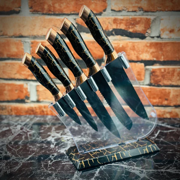 Ereasthqs Stainless Steel Corrgated 5pcs Knife Set - Image 3