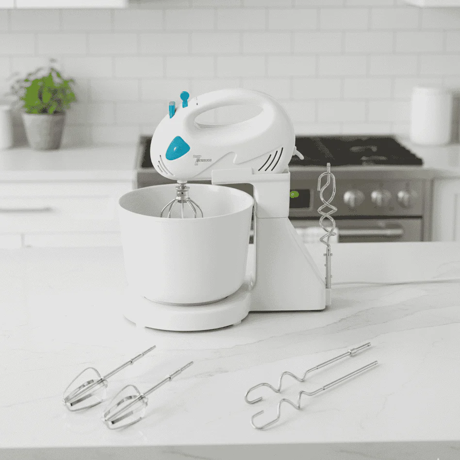 Euron 7 Speed Electric Hand Mixer with Bowl - EHM-7100W - Image 5