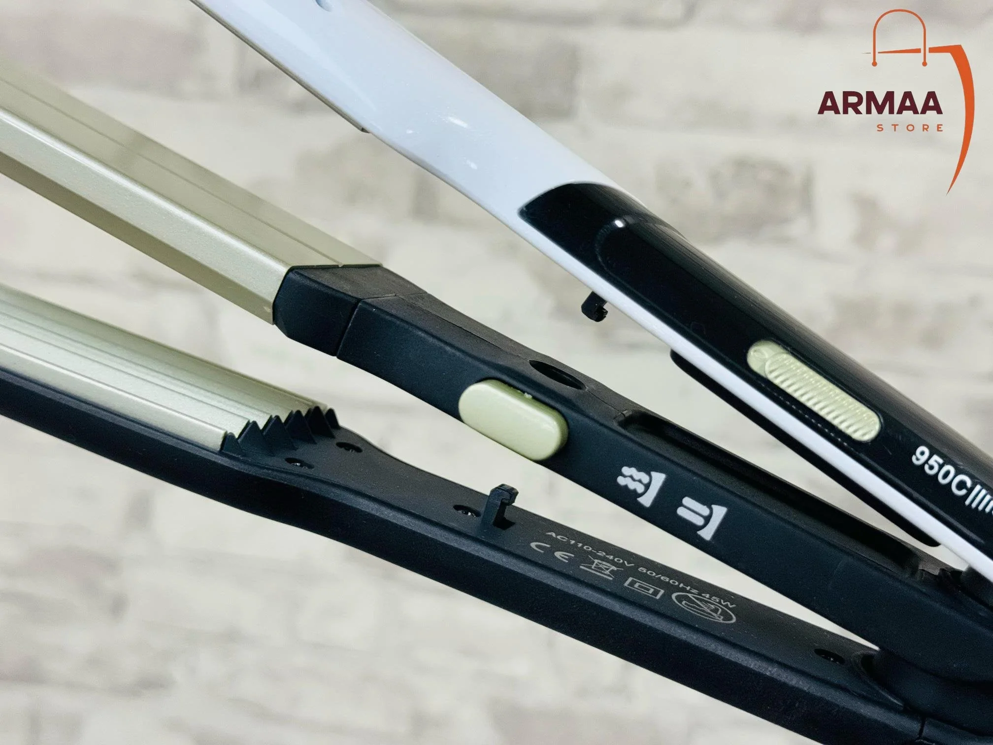 FAPA 2-in-1 Hair Straightene & Hair Crimper - Image 2