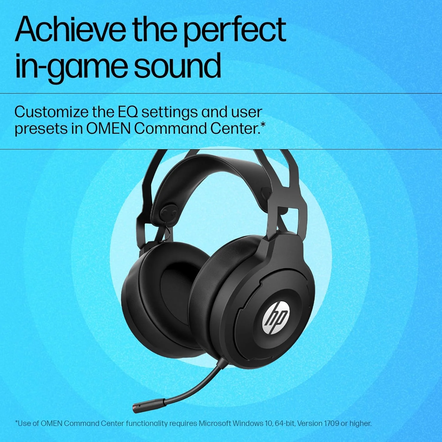 HP X1000 Wireless USB Over Ear Gaming Headphones with 7.1 Surround Sound with Mic/ 50 mm Drivers (Form Expired) - Image 5