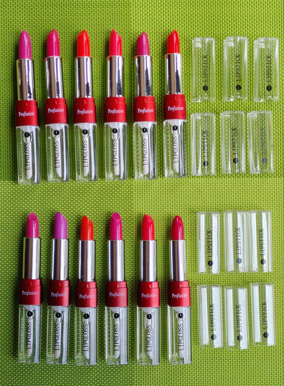 Imported 12 pack of Lipstick and lip gloss 2in1 - Image 16