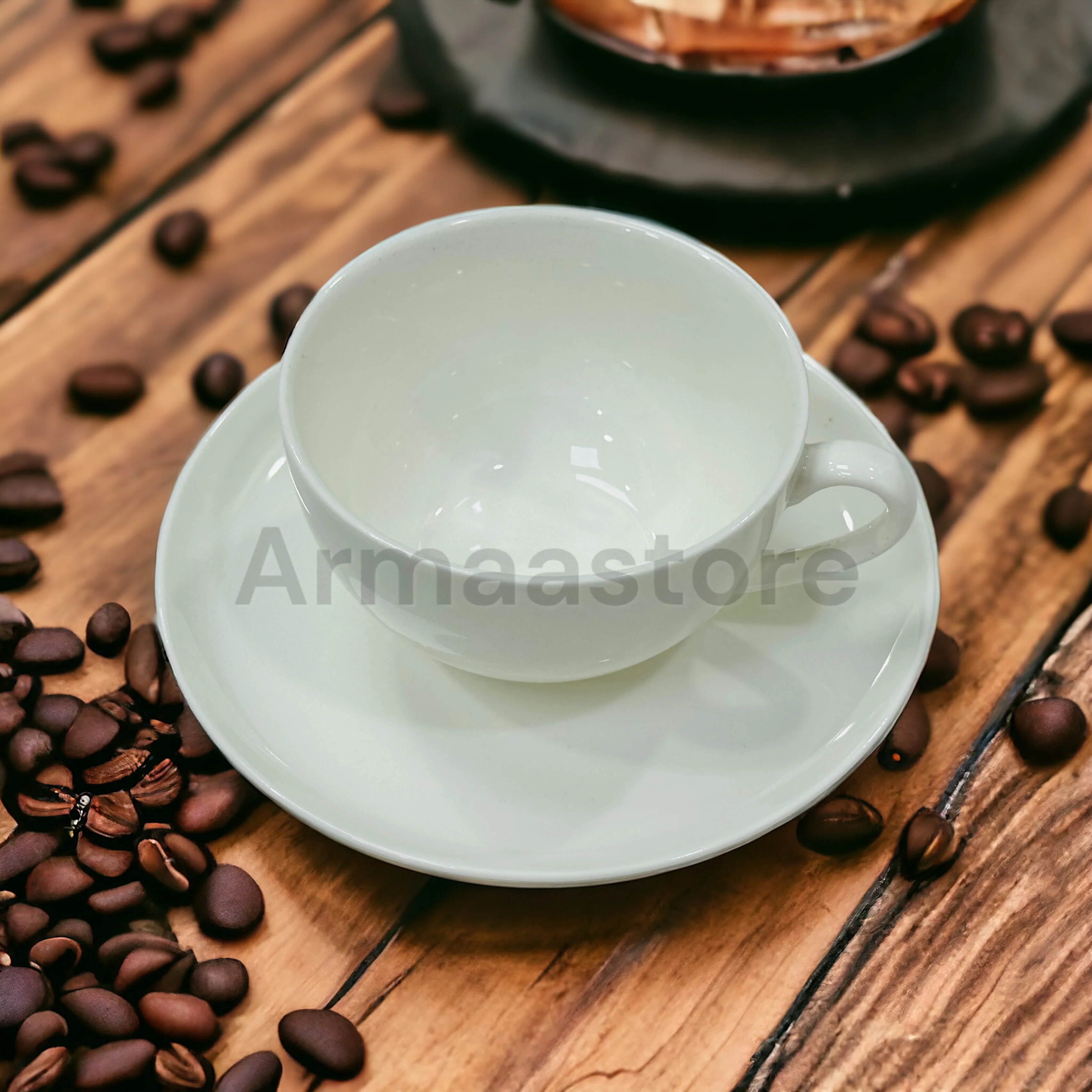 Imported 6 Pieces Tea And Coffee Cup Set with Plates - Image 3