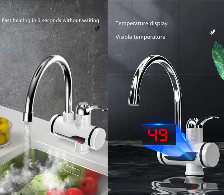 Instant Hot Water Tap Electric Geyser for Bathroom or Kitchen Basin - Image 4