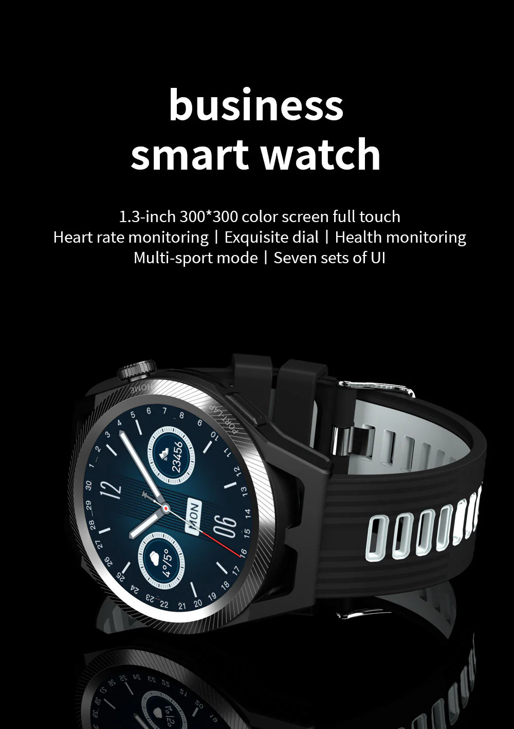 IP67 Waterproof Smartwatch with Heart Rate & Sleep Monitoring - Image 4