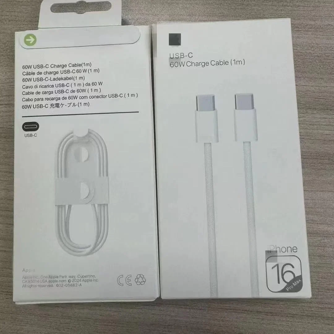 iPhone 16 Pro Max 60W USB-C Charging Cable (1m) - Fast Charge & Sync - Image 2