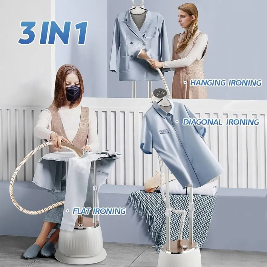 KION Garment Steamer | Garment Steamer With Stand | Verticle Iron steamer | Clothes - Image 3