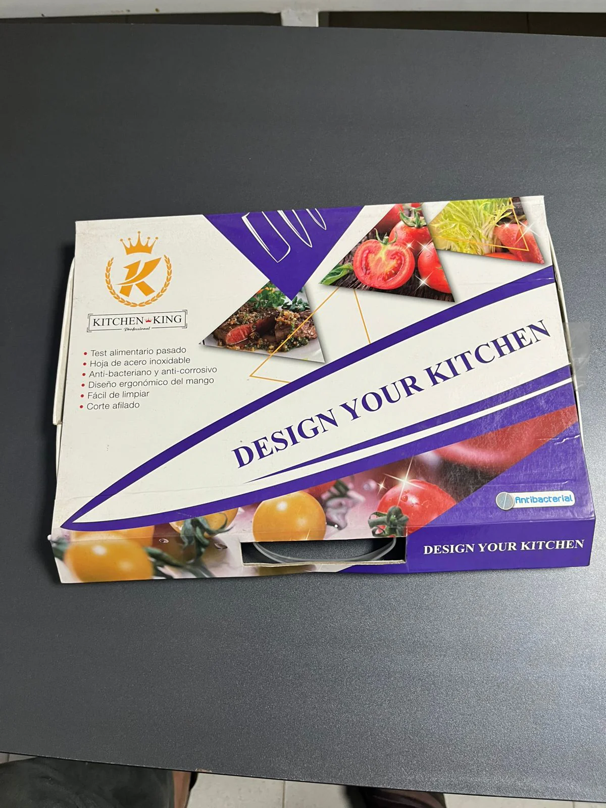 Kitchen King 6-Piece Kitchen Knife Set - KK19-5LN (Purple) - Image 2