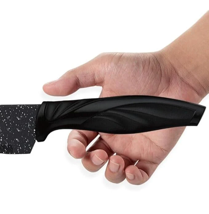 Knife Set 6-Piece Stainless Steel Kitchen Knife Set, Professional Knife Set Including Peeler - Image 6