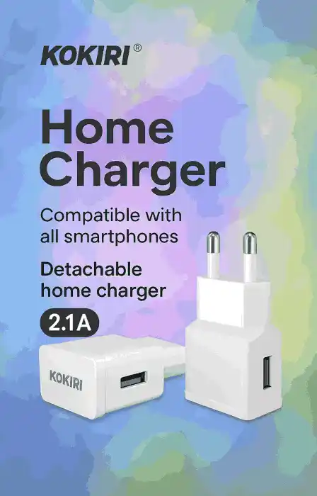 KOKIRI Mobile Adapter 2.1 A - Fast USB Charger (Single Port) - Image 2