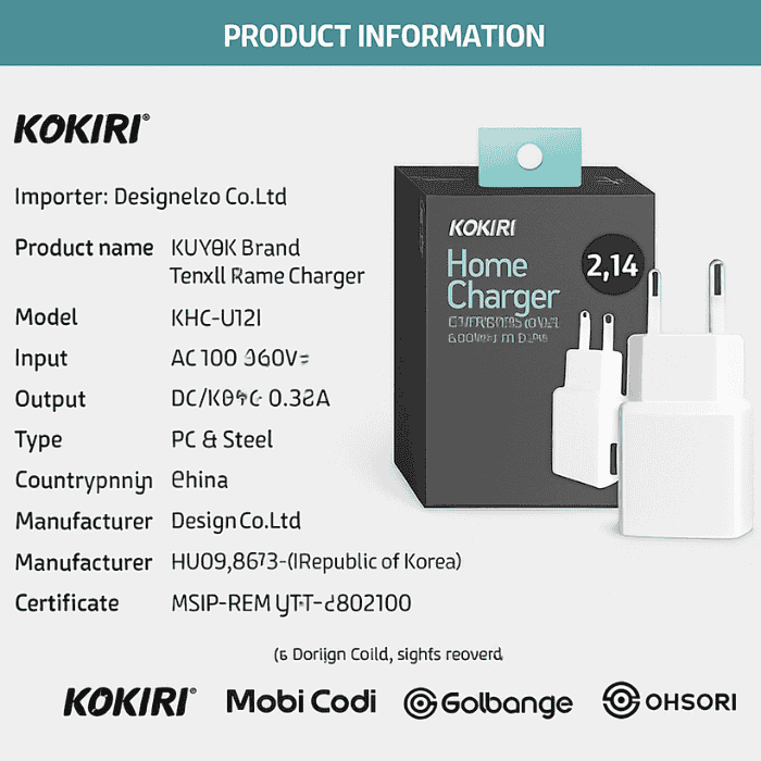 KOKIRI Mobile Adapter 2.1 A - Fast USB Charger (Single Port) - Image 3