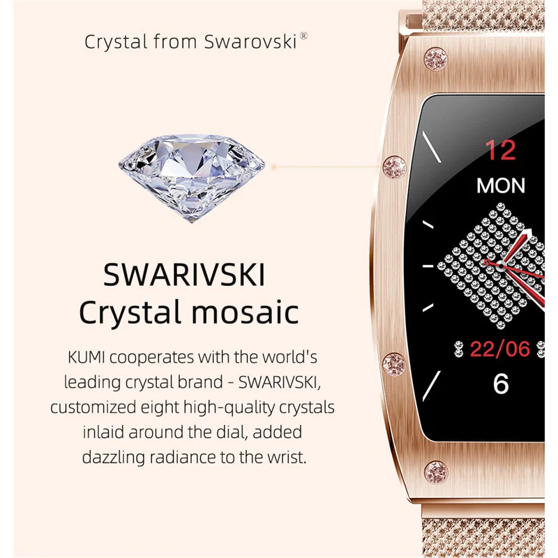 KUMI Gypsophila K18 Smart Watch - Image 10