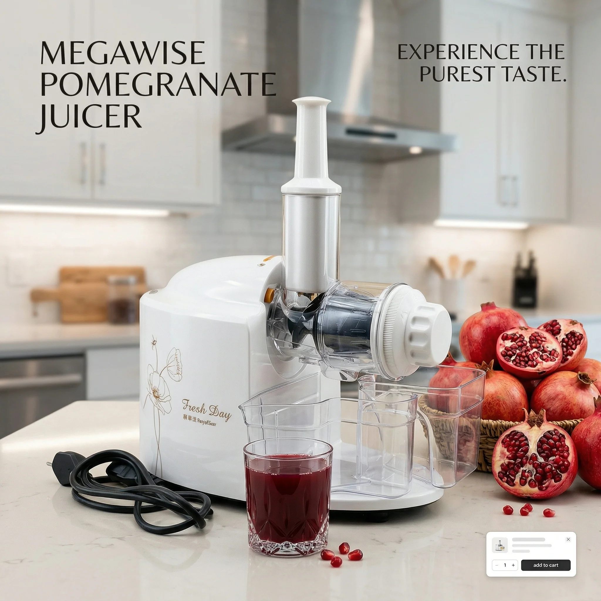 MegaWise Pomegranate Juicer – Powerful Manual Juice Extractor for Fresh & Healthy Drinks - Image 4