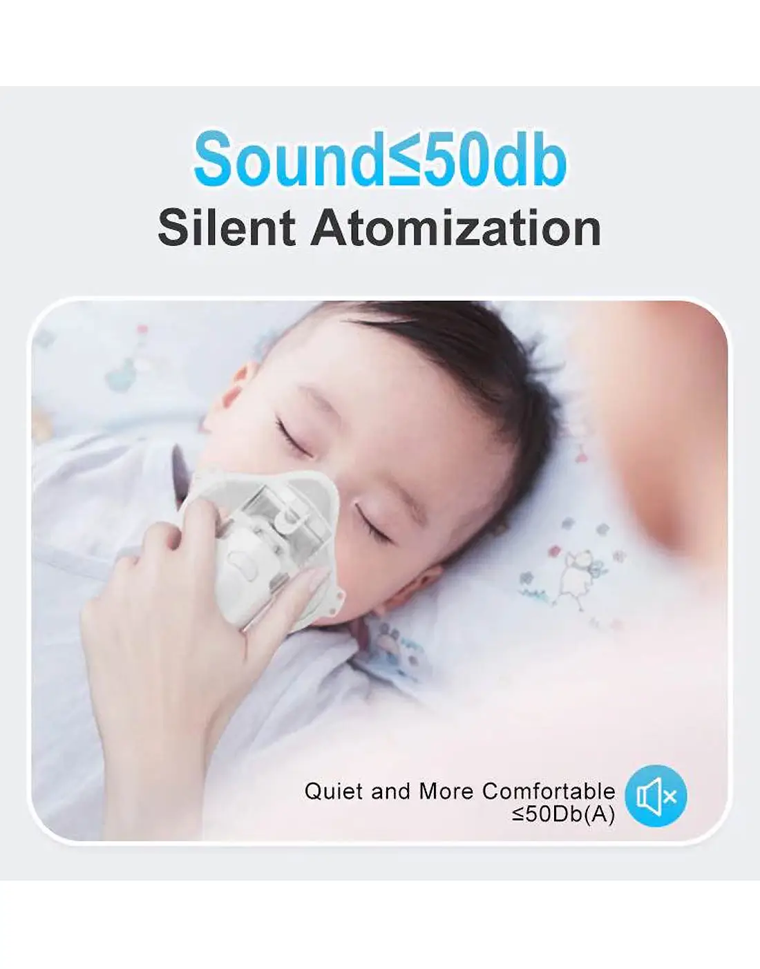 Mesh Nebulizer Machine JSL-W302 with Masks & Mini Inhaler for Kids & Adults - Image 7