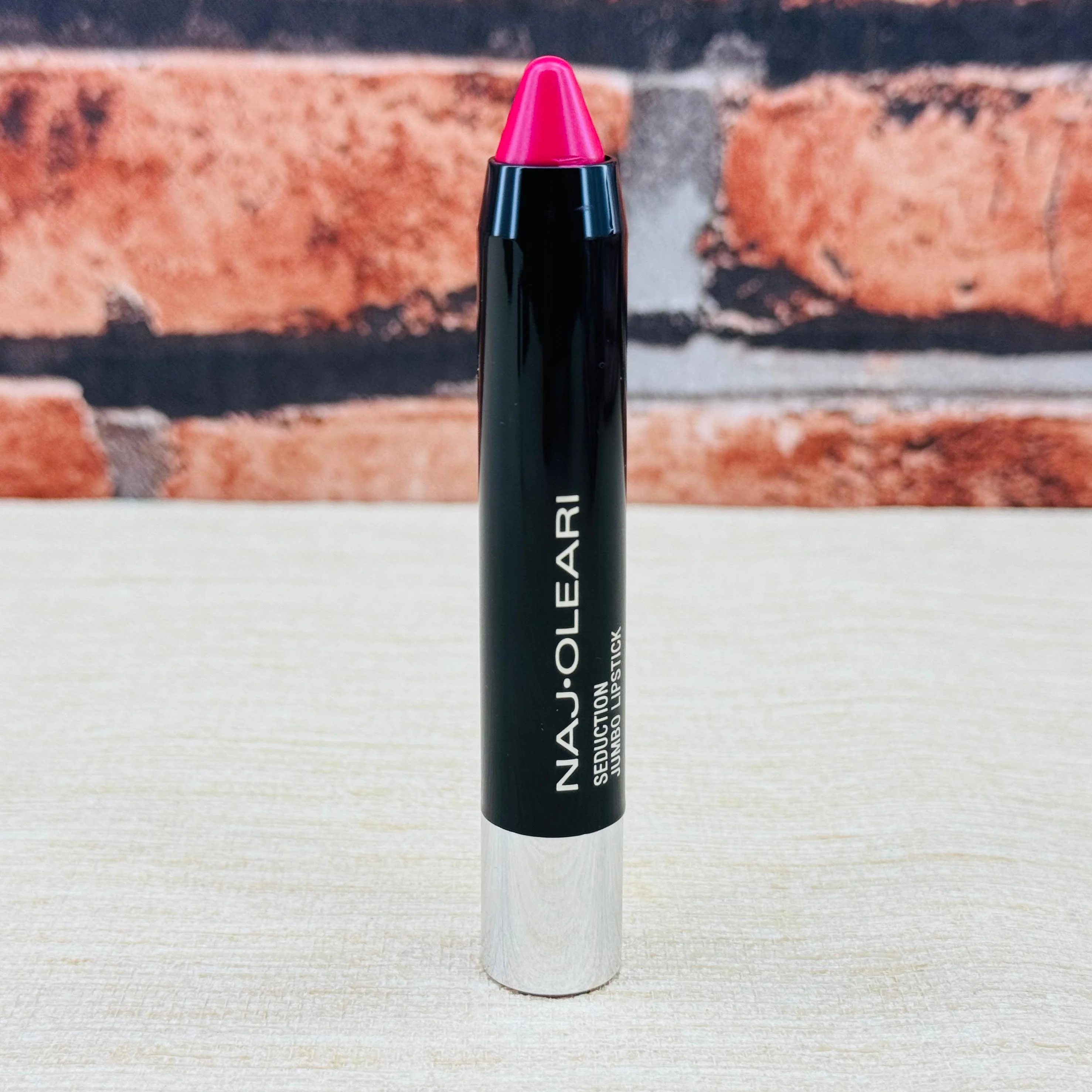 NajOleari Seduction Jumbo Lipstick Crayon | 02 Natural - Image 3