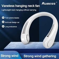 Rechargeable and Portable Vaneless Neck Fan - Super Cooling Strong Fan 360° - Image 5