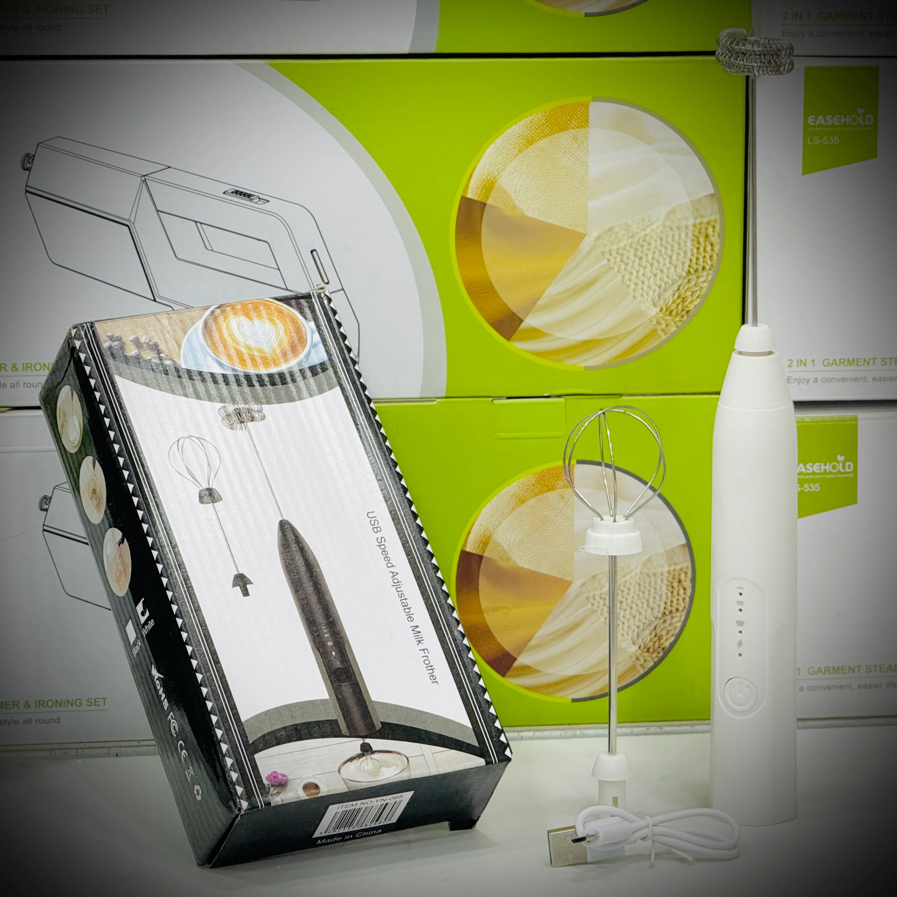 Rechargeable Coffee Beater & Milk Frother - Image 4