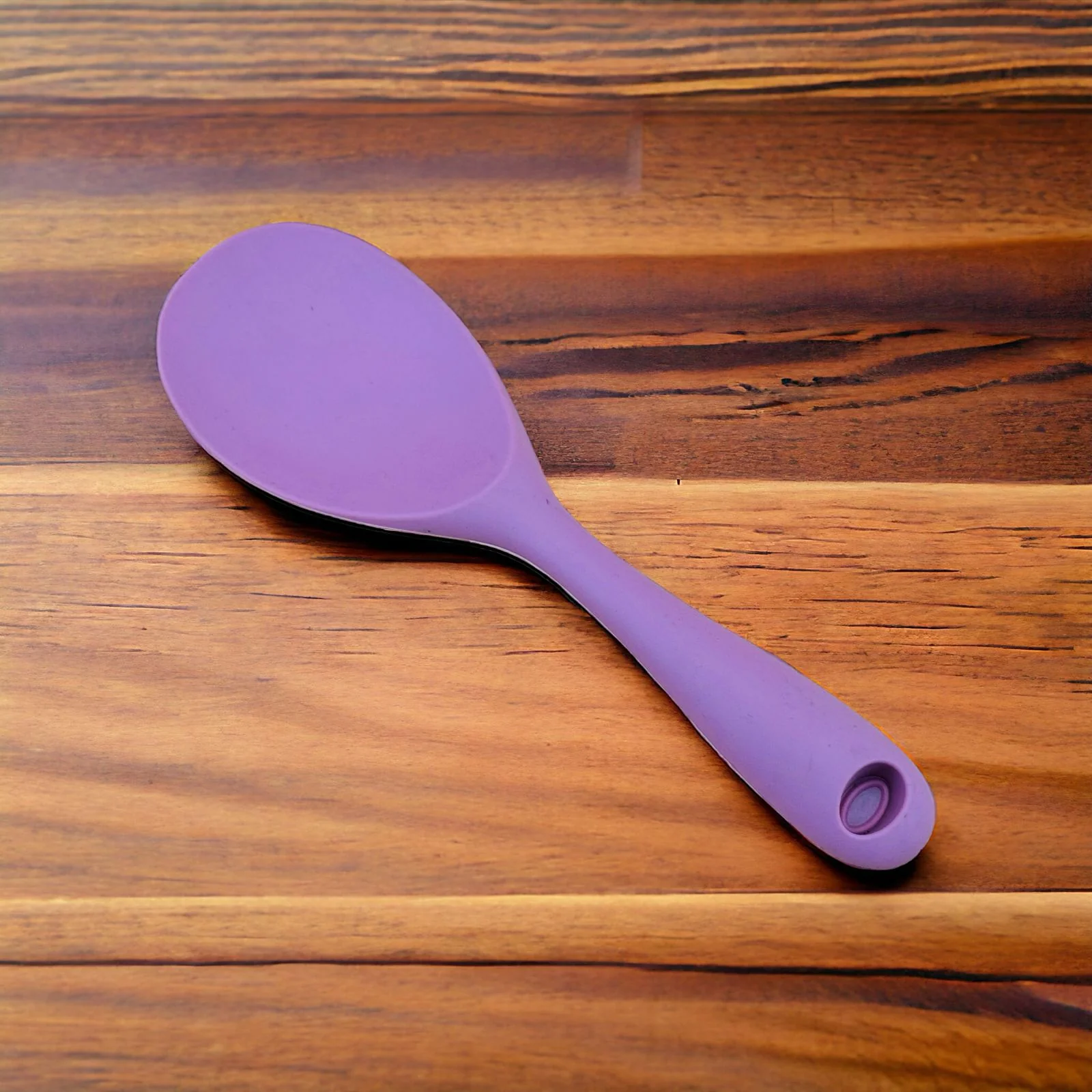 Silicon Long Handle Rice Spoon - Comfortable Grip - Image 3