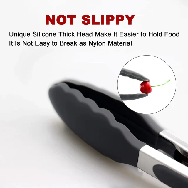 Silicone Food Tong Kitchen Tongs - Image 6