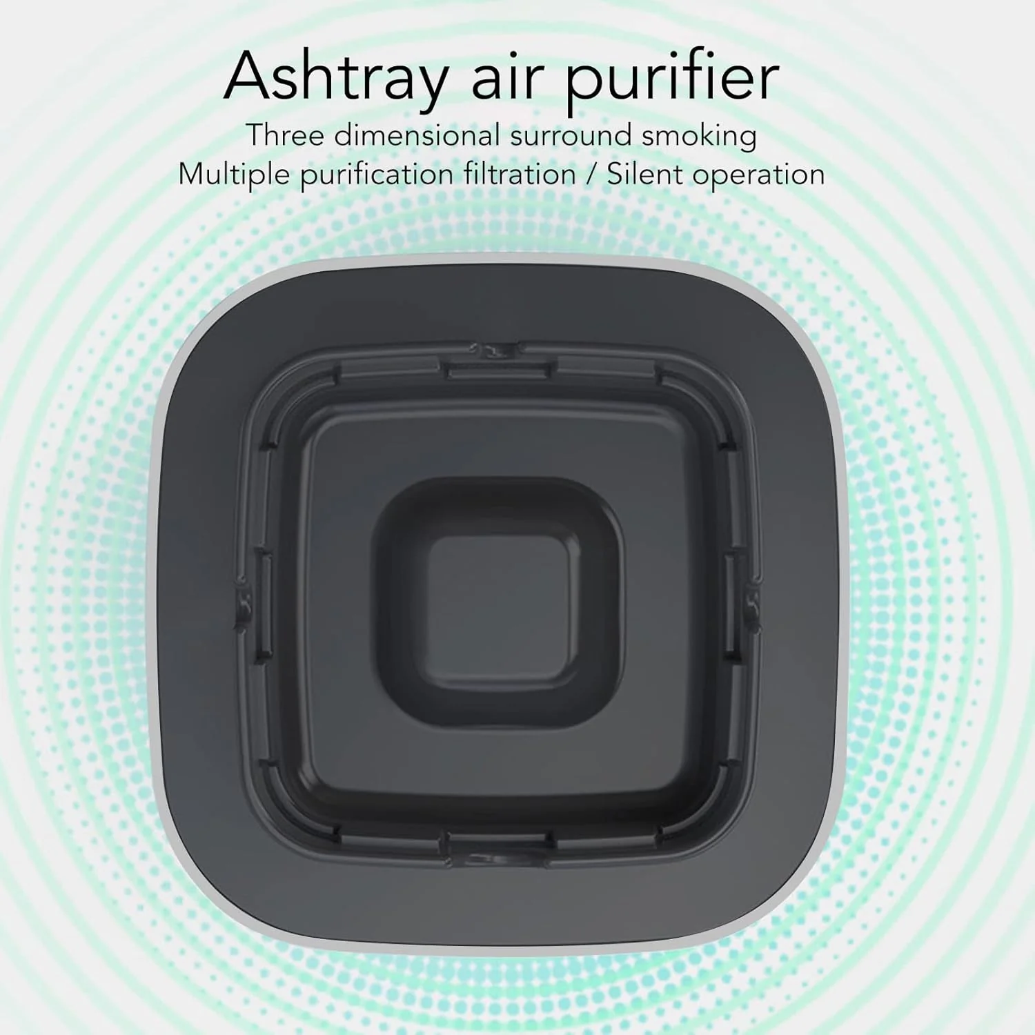 Smokeless Ashtray for Cigarettes – Portable Negative Ion Air Purifier - Image 4