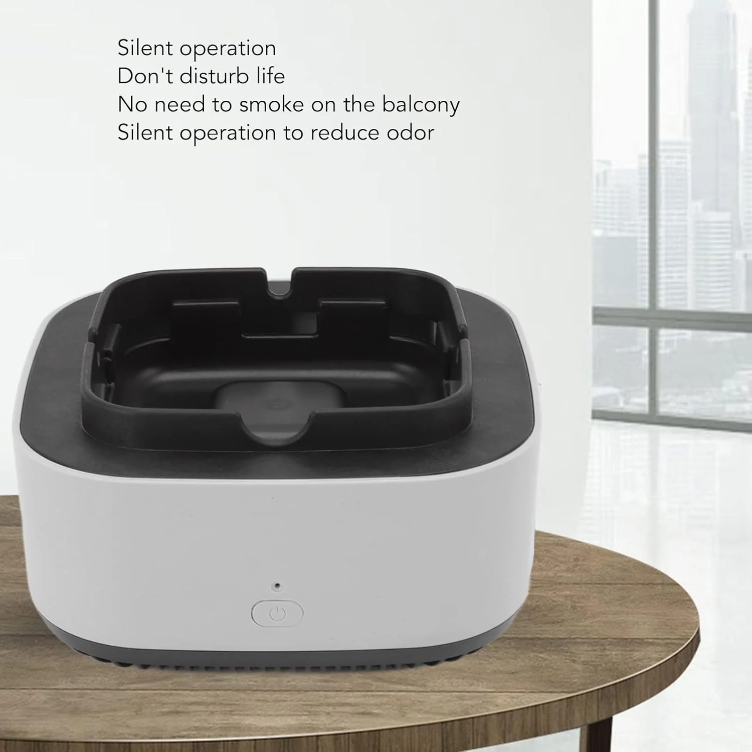 Smokeless Ashtray for Cigarettes – Portable Negative Ion Air Purifier - Image 6
