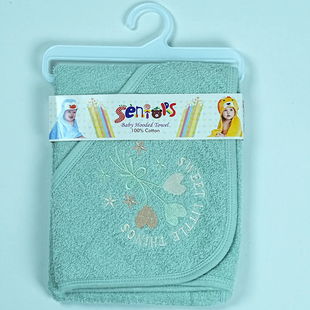 Soft & Absorbent Baby Hooded Towel | Perfect For Newborns - Pack of 2 - Image 8
