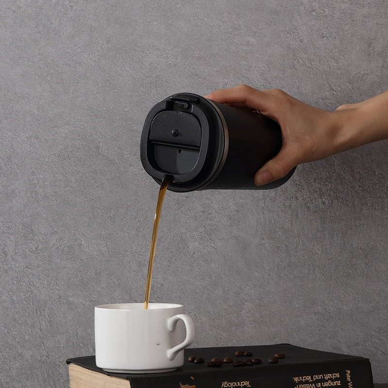 Thermos Flask Coffee Mug with Display 380ML - Image 5