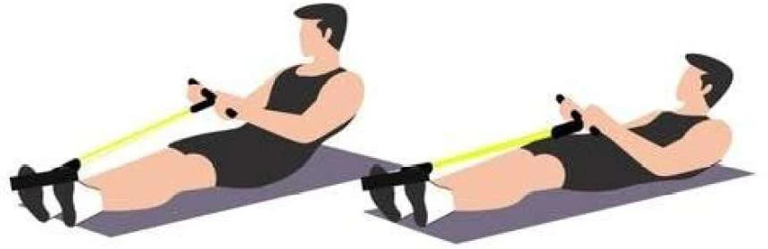 Tummy Trimmer for Men and Women Ab Exerciser (Yellow) - Image 4
